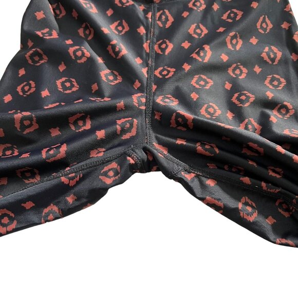 The Upside Women's Geometric High Rise Crop Active Legging  Black Size XS - Picture 4 of 6